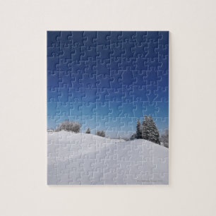 Kalte Winterlandschaft 3 Snowy Puzzle