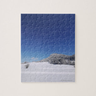 Kalte Winterlandschaft 6 Snowy Puzzle