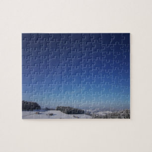 Kalte Winterlandschaft 9 Snowy Puzzle