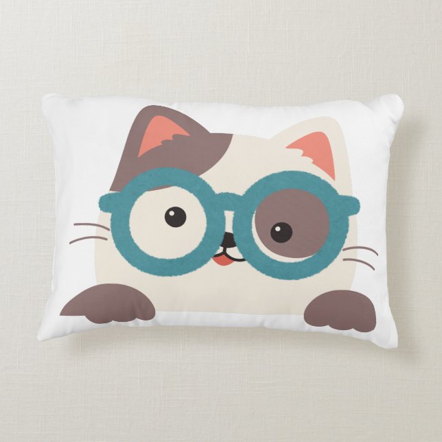 Kältekatze Dekokissen (Rückseite)