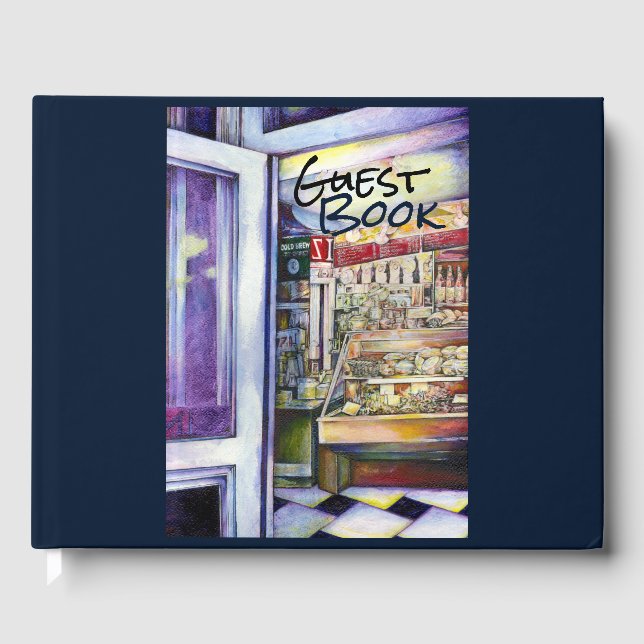 Kalter Brei in einem heißen Deli Gästebuch (Vorderseite)