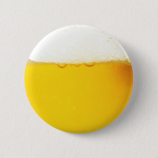 Kalter geschmackvoller Bier-Knopf Button (Vorderseite)