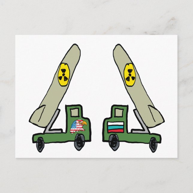 Kalter Krieg Postkarte (Vorderseite)