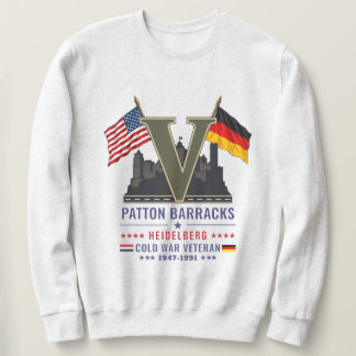 Kalter Krieg Veteran Heidelberg Deutschland Patton Sweatshirt