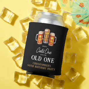 Kalter mit dem Alten Bier 50. Geburtstag Dosenkühler