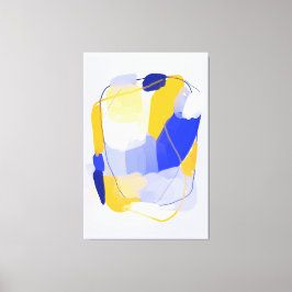 Kaltes Spektrum gekrempelte Canvas Print Leinwanddruck