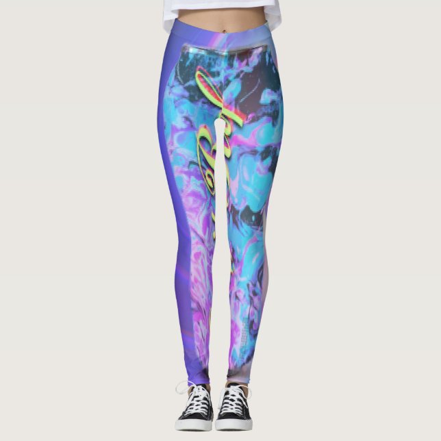Kaltgetränk Leggings (Vorderseite)