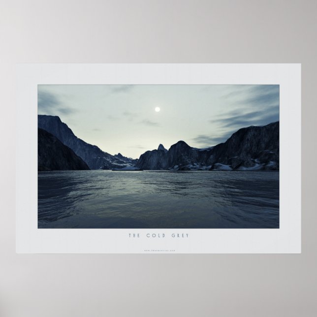 kaltgrau poster (Vorne)