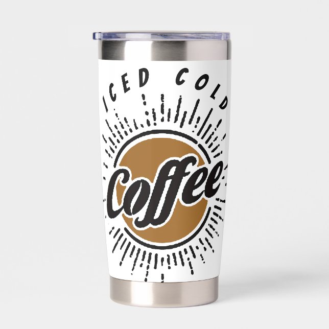Kaltkaffee personalisiert thermobecher (Rechts)