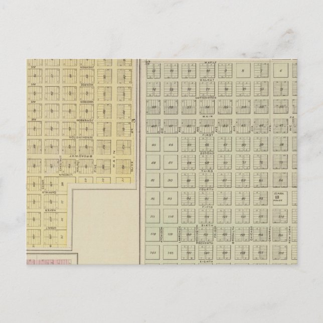 Kaltwasser, Schutz, Avilla, Kansas Postkarte (Vorderseite)