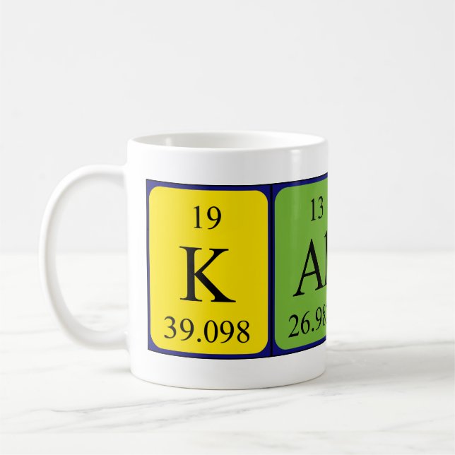 Kalyn Periodenname Tasse (Links)