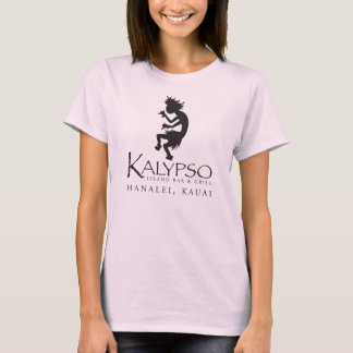 Kalypso Kane Logo im Schwarzen T-Shirt