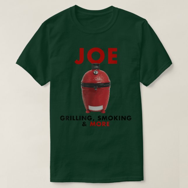 Kamado Joe Grilling Cooking Rauchen Koch Grill T-Shirt (Design vorne)
