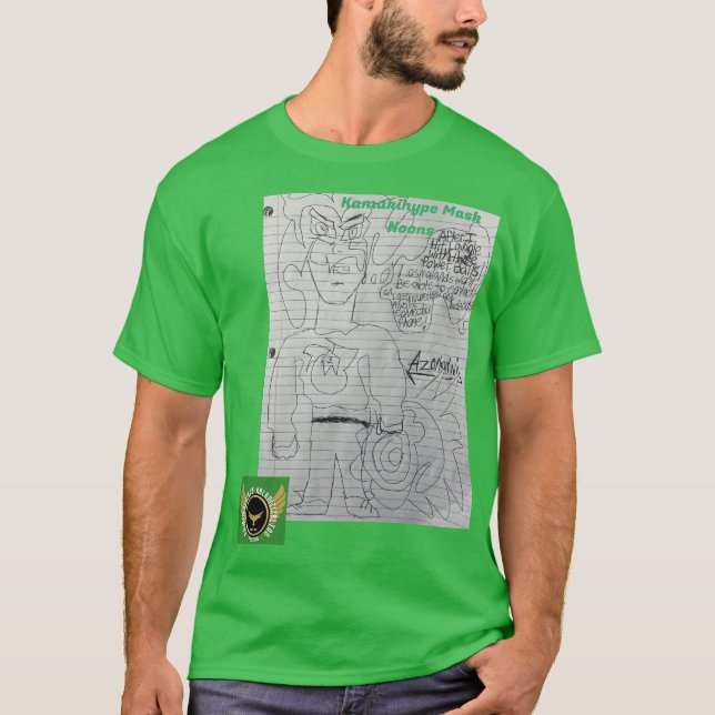 Kamakihype Mask Noons T-Shirt (Vorderseite)