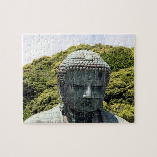 kamakura buddha face puzzle (Horizontal)