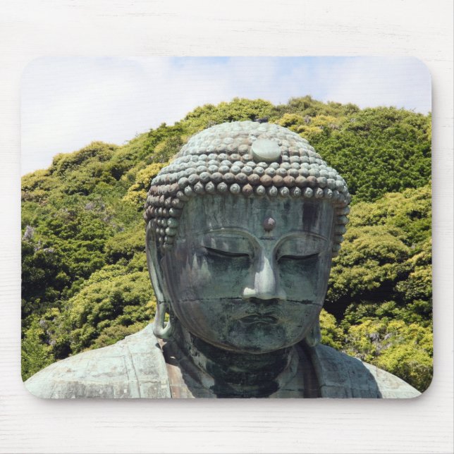 kamakura buddha japan mousepad (Vorne)