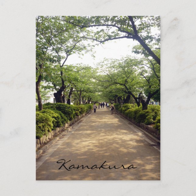 Kamakura Postkarte (Vorderseite)