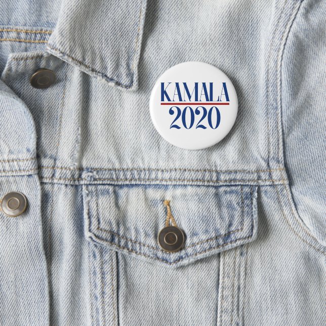 Kamala 2020 Demokrat Kamala Harris für Präsident Button (Beispiel)