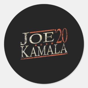 Kamala 2020 Joe Biden 2020 Vintage Biden Harris 20 Runder Aufkleber