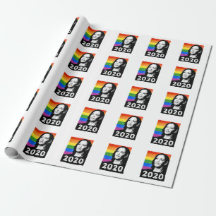 KAMALA 2020 PRIDE POSTER GESCHENKPAPIER