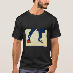 Kamala 2024 Anti Mega High Heels Step on Red Hat T-Shirt