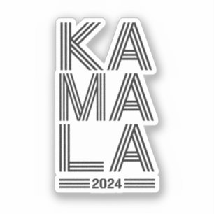 Kamala 2024 aufkleber