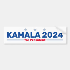 Kamala 2024 Autoaufkleber