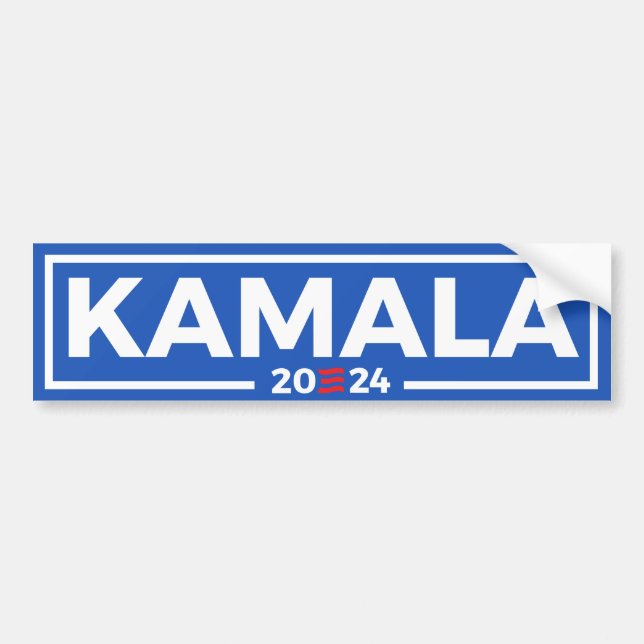 KAMALA 2024 AUTOAUFKLEBER (Vorne)