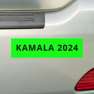 kamala 2024 einfaches, modernes Textzeichenneon Autoaufkleber