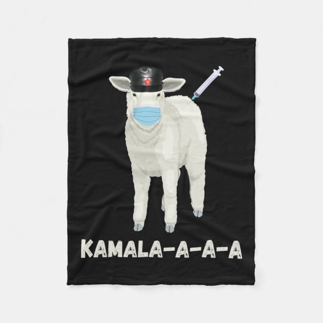 Kamala 2024 fleecedecke (Vorderseite)