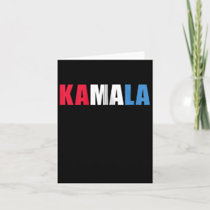 Kamala 2024 für Präsident Kamala Harris Zip Hoodie Karte