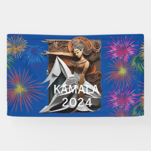 Kamala 2024 für Präsident Thunder_Cove Banner