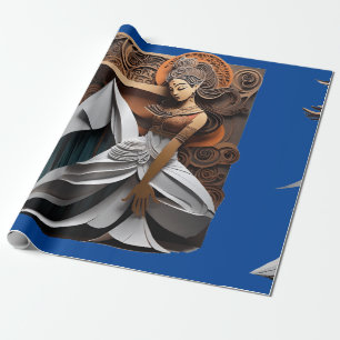 Kamala 2024 für Präsident Thunder_Cove Geschenkpapier