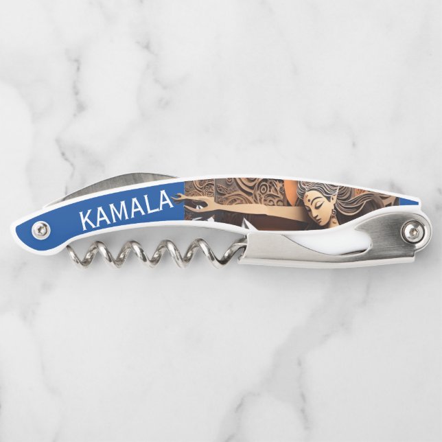 Kamala 2024 für Präsident Thunder_Cove Kellnermesser (Rückseite)