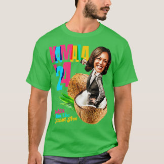 Kamala 2024 Kokospalmen T-Shirt