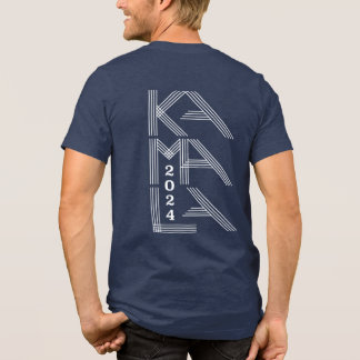 Kamala 2024 Modernes Design Tri-Blend Shirt
