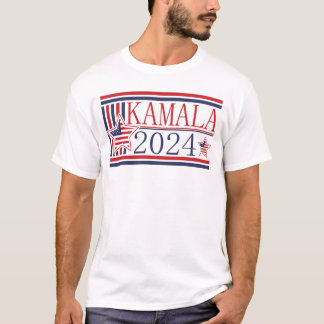 Kamala 2024, Präsidentschaftskandidat T-Shirt