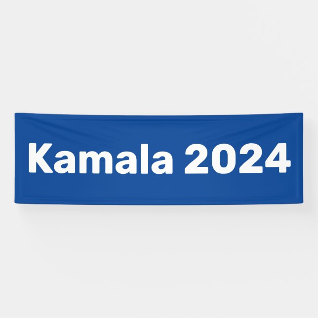Kamala 2024 Präsidentschaftswahl Banner (Horizontal)