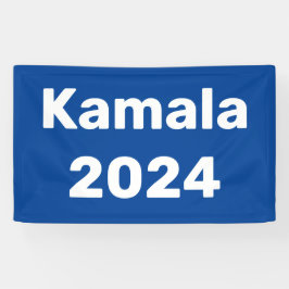 Kamala 2024 Präsidentschaftswahl Banner