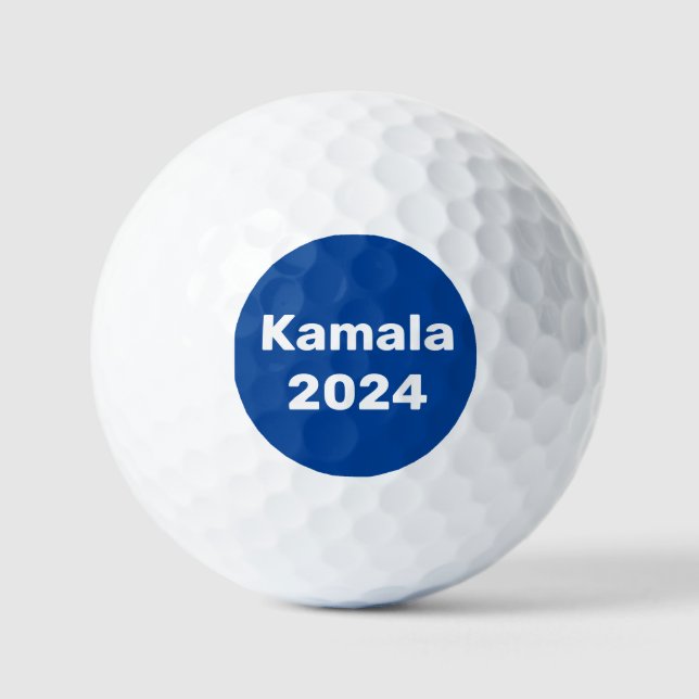 Kamala 2024 Präsidentschaftswahl Golfball (Vorderseite)