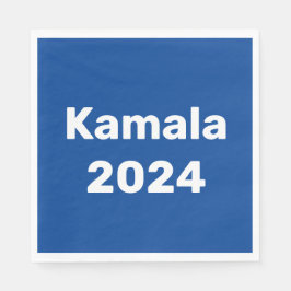 Kamala 2024 Präsidentschaftswahl Serviette