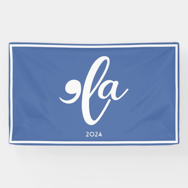 Kamala 2024 sagt ihren Namen Banner (Horizontal)