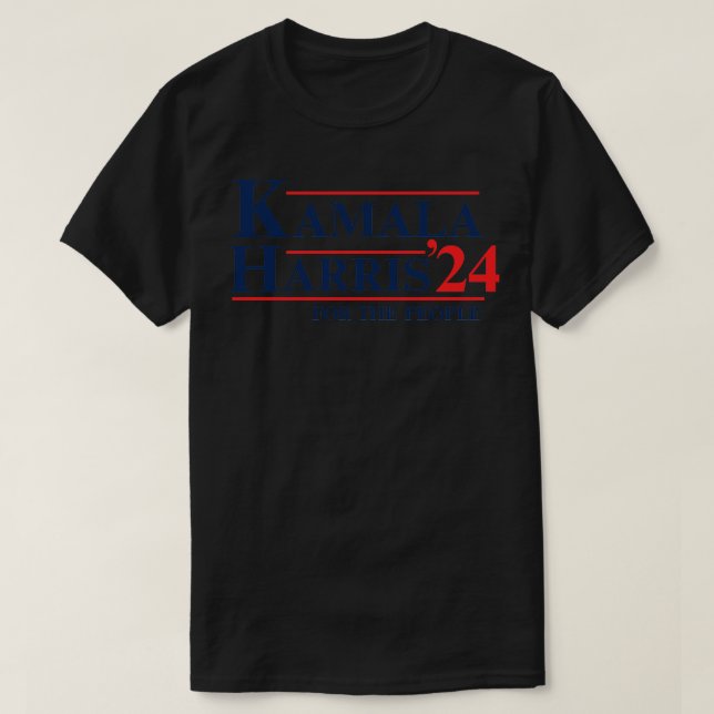 Kamala 2024 Shirt Frau T-Shirt Kamala Kundgebung S (Design vorne)