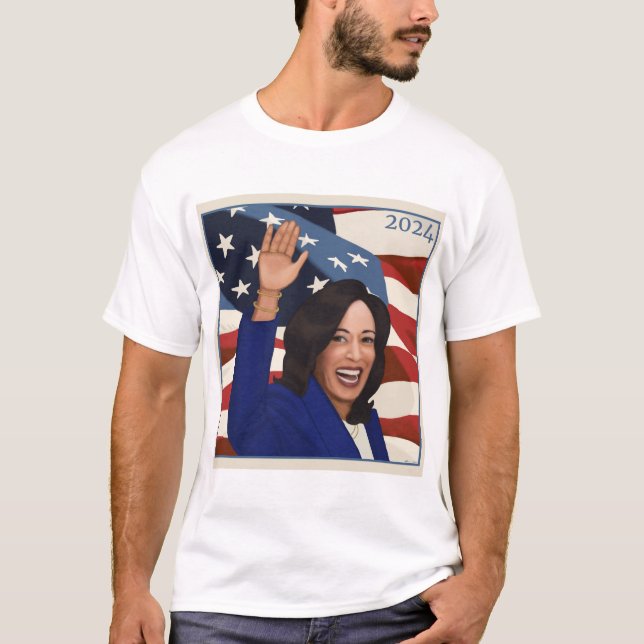 Kamala 2024 T-Shirt (Vorderseite)