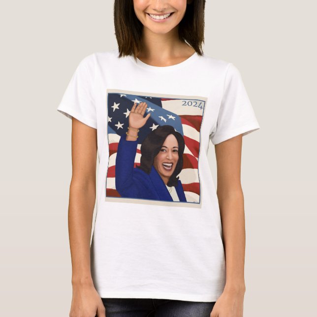 Kamala 2024 T-Shirt (Vorderseite)