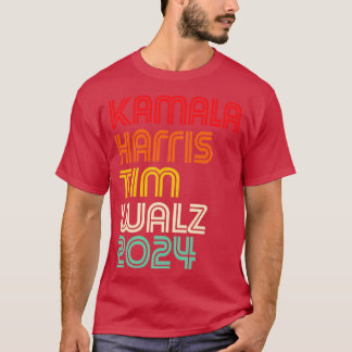 Kamala 2024 Tim Walz VP Vintag Style Hat T-Shirt