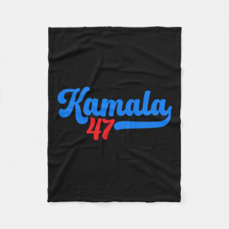 Kamala 47 Wahl 2024 Fleecedecke