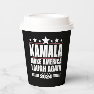 Kamala Bringen Sie Amerika wieder zum Lachen Ameri Pappbecher