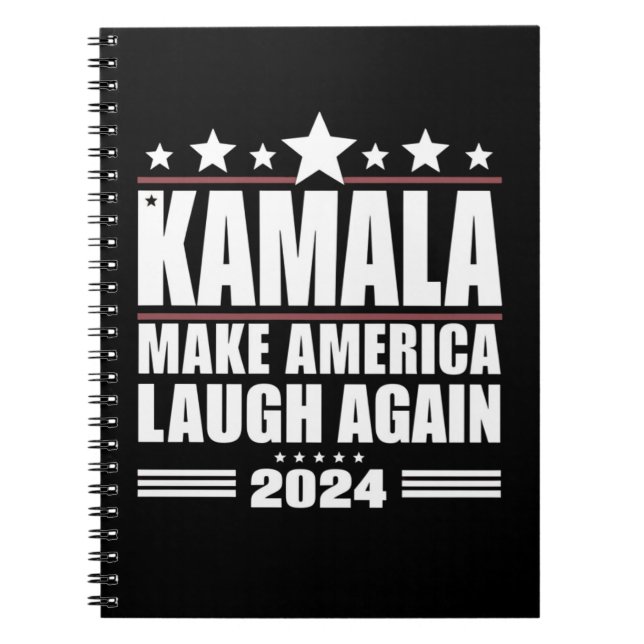 Kamala Bringen Sie Amerika zum Lachen wieder Ameri Notizblock (Vorderseite)