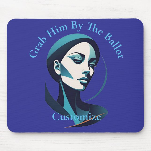 Kamala Cat Lady 2024 Ballot Thunder_Cove Mousepad (Vorne)
